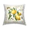 Country Fruits & Insects Design by Nan Outdoor Printed Pillow